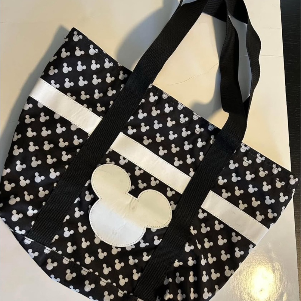 Disney Black and White Mickey Mouse Tote